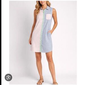 JCrew Stripe Shirt Dress